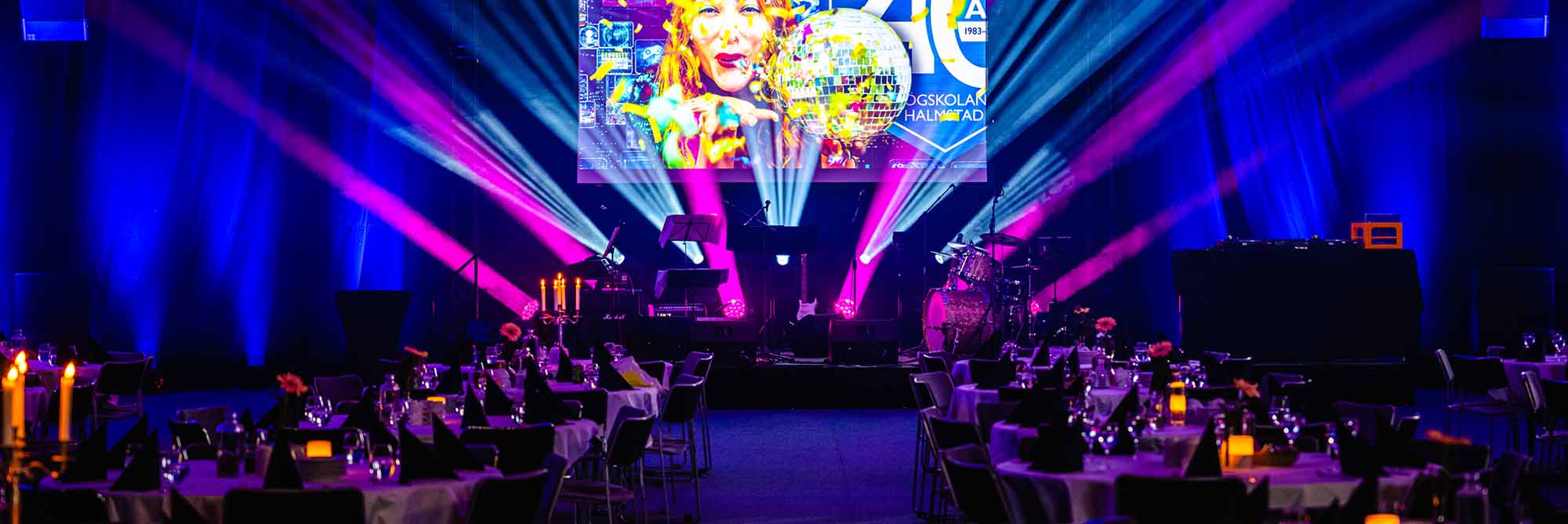 Audio & Lights Group är teknikleverantör i Falkenberg för konferens, event och konsert